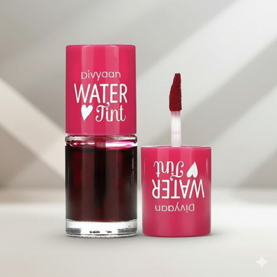 Divyaan Beauty Korean Red Water Lip Tint Lipgloss long-lasting Non-sticky Lip Glaze 1pc(10 ml, Red)