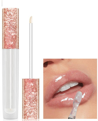 YAWI transparent color shine lip gloss(6 ml, Transparent)