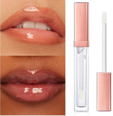 BLUEMERMAID Best Lip gloss shiny soft formula high pigment formula(6 ml, TRANSPARENT)
