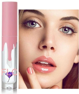 GFSU - GO FOR SOMETHING UNIQUE Perfect High Shine Non-Sticky Flower Lip Gloss(6 ml, TRANSPARENT)