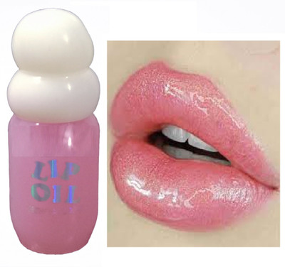 Luipui BEST PINK LIP GLOSS PACK OF 1 WATERPROOF AND LONG LASTING(7 ml, PINK)