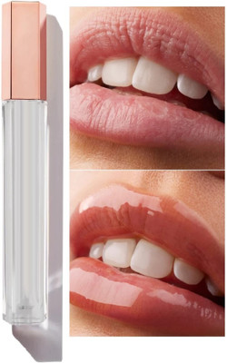 Jiwoo Glossy Finish Lip Gloss Non-sticky Light-weight Formula(6 ml, transparent)