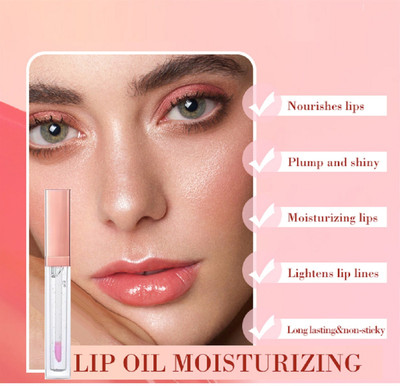 Herrlich Moisturizing Glossy Lip Gloss Long Lasting Soft Lips(6 g, Transparent)