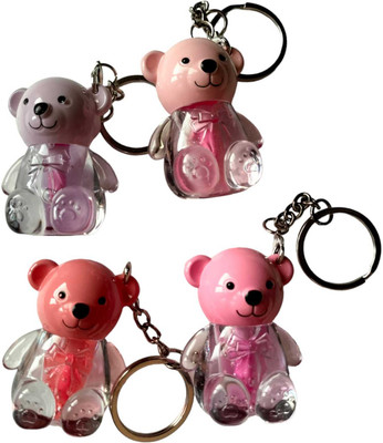 LOVE HUDA Professional Cute Mini Lip Oil Gloss Dry & Chapped Lips With Key Ring.(6 ml, Multicolor)