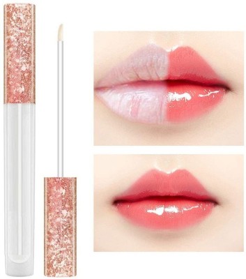 WOONGMI New Long Lasting Shiny Lip Gloss For Girls(6 ml, Transparent)