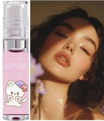 GABBU Long Lasting and Hydrating For Plum & Shiny Lips Lip Oil(4 ml, transpereant)