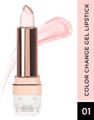 JANOST Glossy finish Moisturizing Color Change to Red Gel Lipstick Set Of 1(Pink, 3.6 g)