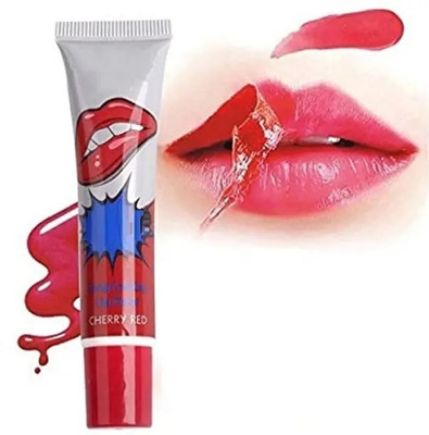 GABBU Peel Off Liquid Lips Mask Waterproof , Long Lasting Color(18 g, Cherry Red)