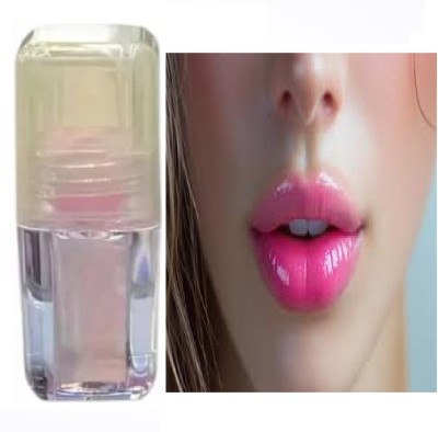 Luipui trending yellow change pink lip gloss pack of 1(7 ml, pink)