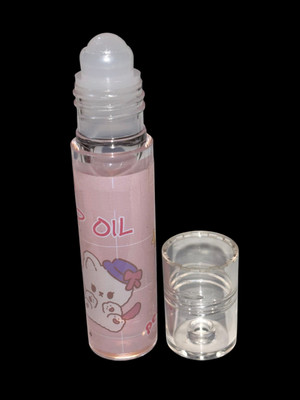 LILLYAMOR Perfect Waterproof Glossy Lip Roll-on Lip Gloss Long-Lasting Shine Set of 1(6 ml, Transparent)