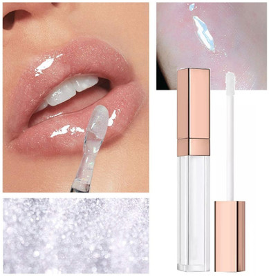 BLUEMERMAID new women transparent lip gloss with shiny and glossy finish(6 ml, TRANSPARENT)