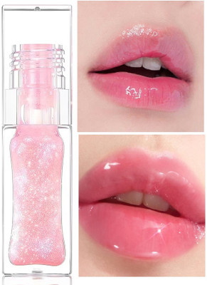 REIMICHI Hydrated & Plump Lip Gloss | Non-Sticky application(pink)