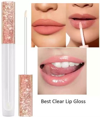 GABBU Lightweight, Non Sticky and Hydrating Lip Glow Lip Gloss(Transparent, 6 ml)