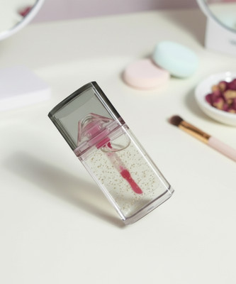 GULGLOW99 Multi-Use Lip and Cheek Tint, Non-Stick Korean Lip Gloss(4 ml, TRANSPARENT)