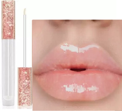 AMOSFIA lip Gloss & Soft Matte Shine With Vitamin-E Moisturize Lips(6 ml, TRANSPARENT)