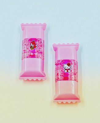 moan's Candy Shape Lip Gloss 2 Pcs For Smooth and Shiny Lips(6 ml, Pink)