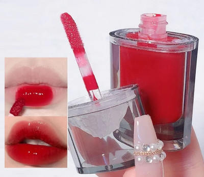 luzimaisa Lip Oil Plumping Lip Tint Moisturizing Lip Gloss(5 g, Glossy Red)