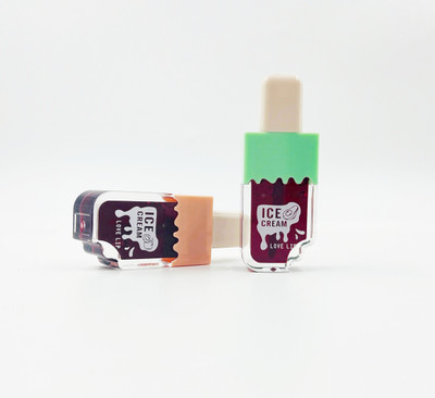 moan's Gives your lips a soft, natural color for a fresh appearance lip tint (2 pcs)(5.7 ml, Multicolor)