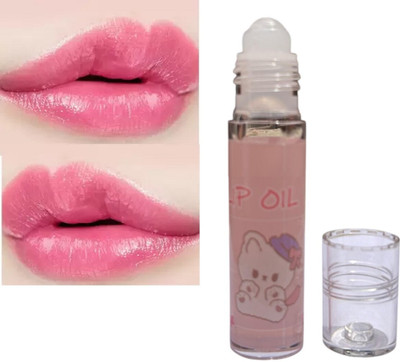 AMOSFIA Transparent Moisturizing Fruity Roll On Lip Oil Fruity(6 ml, TRANSPARENT)