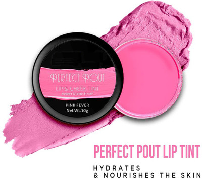 THTC Perfect 03 Pout Lip and Cheek Tint Creamy Matte Finish 10g(10 g, Pink)