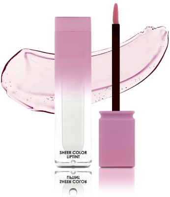 Yuency Lightweight & Moisturizing Liquid Lip Tint for Women(4 ml, Pink)