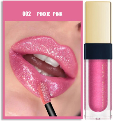 ADJD Lightweight Non-Sticky Luxurious Texture For Glossy Lips(6 ml, Pink Shine)