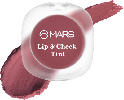 MARS Lip & Cheek Tint for Bold Pop Color | Demi Matte Finish | Dual Function2(2.8 g, 04-Protect Your Energy)