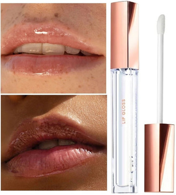 Latixmat Glossy Clear Moisturizing Lip Gloss Not Sticky Long Lasting Soft Lips(6 ml, Transparent)