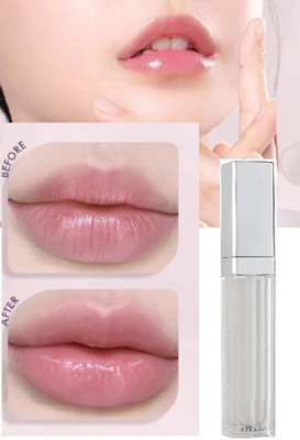Aylily Shine Waterproof Lip Non-sticky Long-lasting Lip Gloss(6 ml, Transparent)