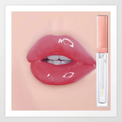 SILDUST High-Glossy Shine Lip Gloss Lightweight, Non Sticky Hydrating Formula(8 ml, TRANSPARENT)