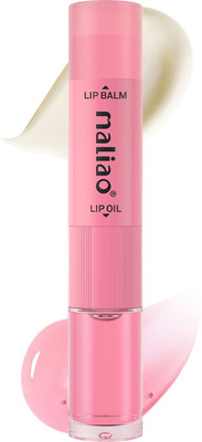 maliao 2-in-1 Lip Balm & Lip Oil-Hydrating and Nourishing Formula for Soft, Glossy Lips(6.1 g, PINK ROSE)