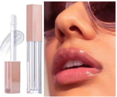 Arcanuy Crystal shine transparent water proof lip gloss(6 ml, TRANSPARENT)