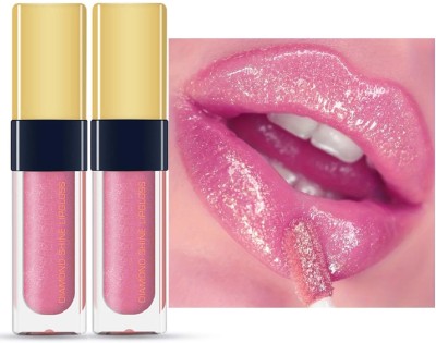 tanvi27 High Shine Hydrating Lip Gloss For Dry Lips Metallic-Finished(12 ml, Hot Pink)