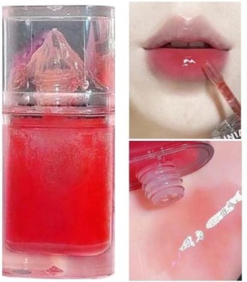 ARRX Lip Glaze Snowy Velvet Mirror Korean Lip Gloss Waterproof (Bubble Pink)(8 ml, Pink)