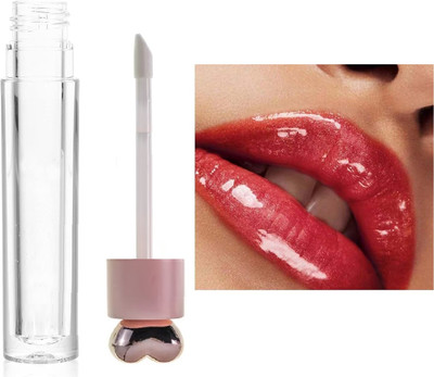 Wonholli Lightweight Lip Gloss With High Shine Glossy Finish For Fuller And Plump Lips(6 ml, Transparent)