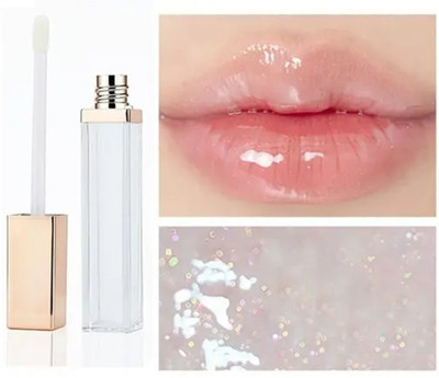 AMOSFIA TRANSPARENT GLOSSY FINISH LIP GLOSS(6 ml, TRANSPARENT)
