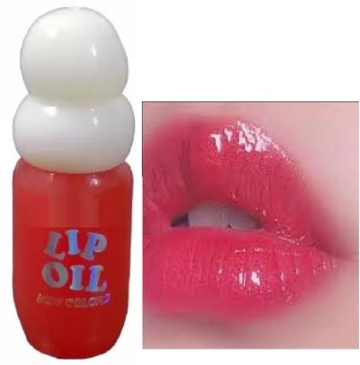 Luipui best red change to pink lip gloss pack of 1 awesome(7 ml, pink)