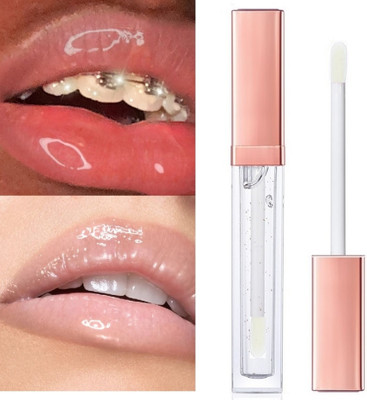 Amaryllis BEST QUALITY GLOSSY SHINY LIP GLOSS LONG LASTING(8 ml, TRANSPARENT)