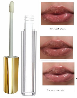 FELICECHIARA 6ML Lip Gloss Non-sticky High Glossy Shine Soft & Hydrating Lips(6 ml, TRANSPARENT)