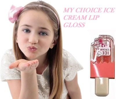 Sheny Ice Cream Bottle Cap Lip Gloss (Pack of 1) (10 ml, Glossy Pink)(10 ml, PINK)