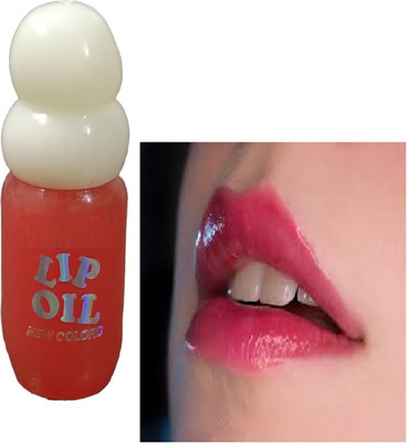Luipui peach color change to pink lip gloss waterproof(7 ml, pink)