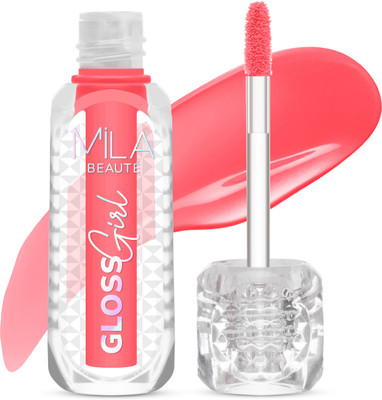 mila beaute Gloss Girl Lip Gloss Fuller Lip Effect & Extra Hydration With Mango Seed Butter(2.8 ml, Speed Dial)
