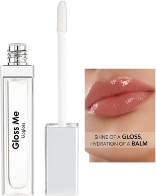 nuvya Lightweight Lip Gloss With High Shine Glossy Finish(6 ml, transparent)