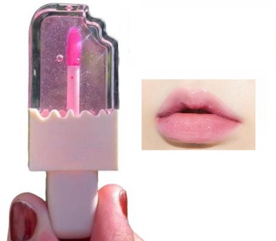 Sheny Best Quality Ice Cream Bottle Cap Lip Gloss (Pack of 1) (10 ml, Glossy Pink)(6 ml, PINK)