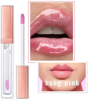 Herrlich Metallic Gloss Me Lip Gloss Non Sticky and Hydrating(6 g, Transparent)