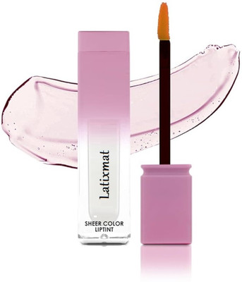 Latixmat Lightweight & Moisturizing Liquid Lip Tint for Women(4 ml, pink)