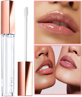 Herrlich Liquid Lip Gloss Hydration Non-Sticky Plumping(6 ml, TRANSPARENT)