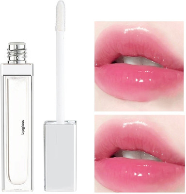 THTC TRANSPARENT GLOSSY FINISH WATER PROF LIP GLOSS(6 ml, Transparent)