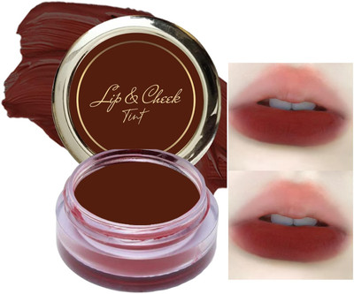 MYEONG Multipurpose Lip Tint Pigment Mousse Maroon Tint Maroon(Pack of: 1, 8 g)