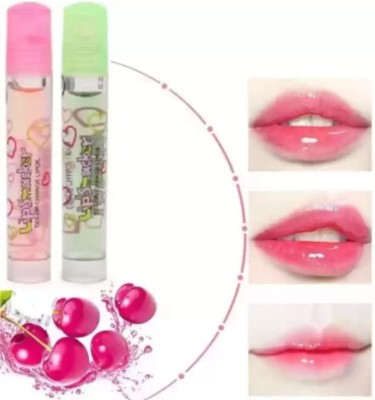 Hidden Beauty Lip Gloss Hydrating, Plumping Lip Oil Pink(Pack of 2)(10 ml, Pink)